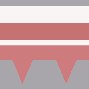 Decorative border tile Maya Cenefa with triangles, bands and lines, key patterns and paths